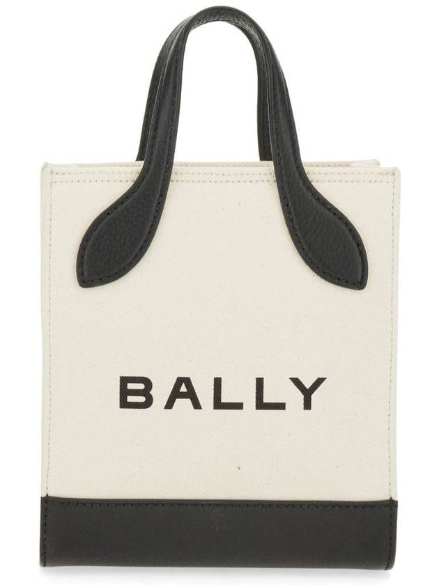 logo tote bag beige - BALLY - BALAAN 2