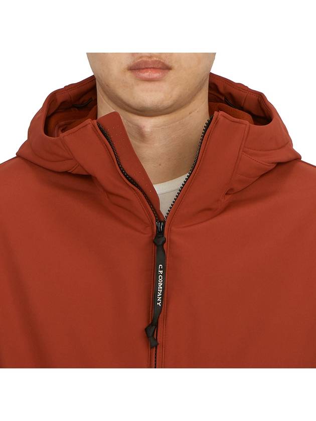 Shell-R Hooded Jacket Red - CP COMPANY - BALAAN 9