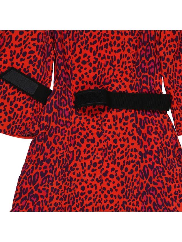 Stella McCartney Leopard Print Belted Silk Mini Dress, Brand Size 34 (US Size 0) - STELLA MCCARTNEY - BALAAN 3