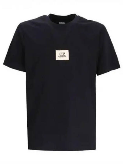 30/1 Jersey Logo Short Sleeve T-Shirt Black - CP COMPANY - BALAAN 2