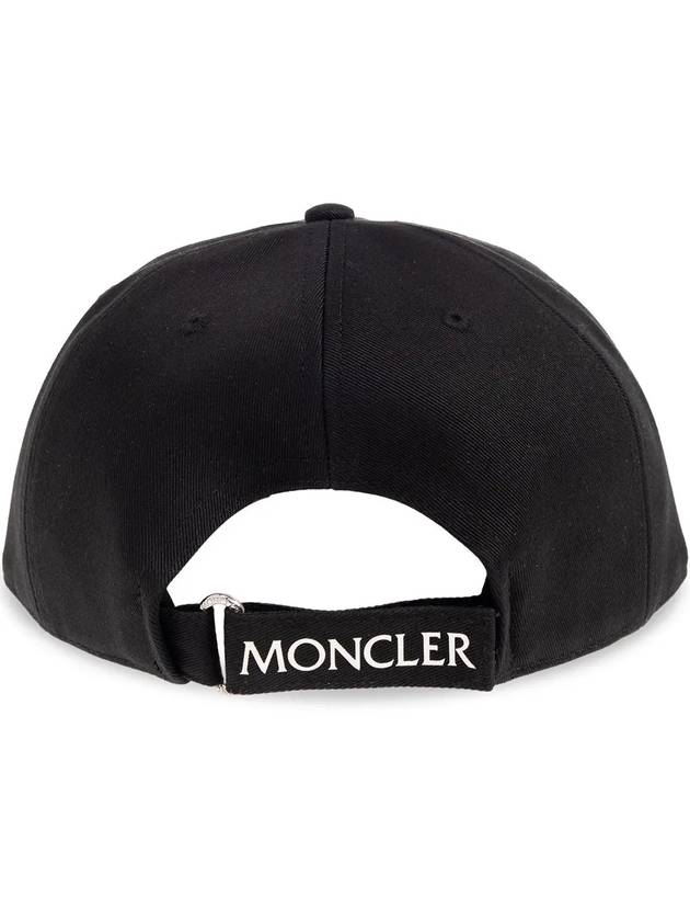 Printing Ball Cap Black 3B000 02 0U162 999 - MONCLER - BALAAN 3