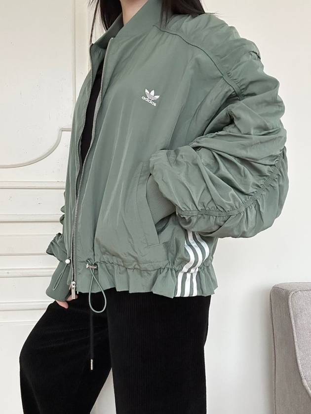 Originals Light Weight Bomber Jacket Green - ADIDAS - BALAAN 3