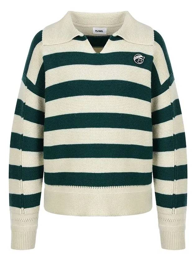 Double-headed variant striped knit MK3WP306 - P_LABEL - BALAAN 5