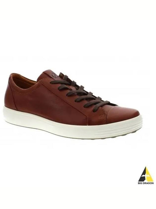 Soft 7 M Low Top Sneakers Brown - ECCO - BALAAN 2