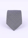 GG Dot Pattern Silk Tie Grey - GUCCI - BALAAN.