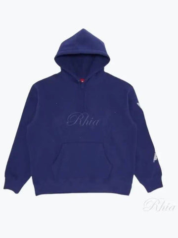 Sleeve Side Logo Sweat Hood Men s Hoodie FW23SW49 WASHD Navy - SUPREME - BALAAN 1