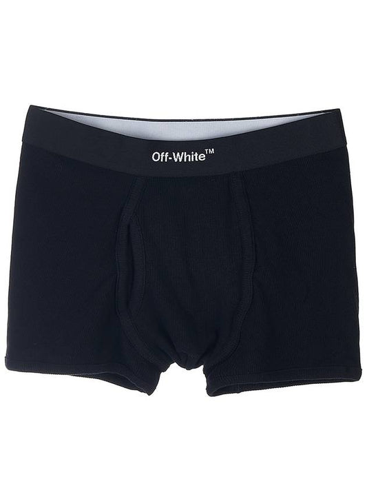 Men's Logo Band Briefs Black 3 Pack - OFF WHITE - BALAAN.