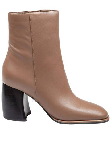 Michael Kors Leather Ankle Boot - MICHAEL KORS - BALAAN 1