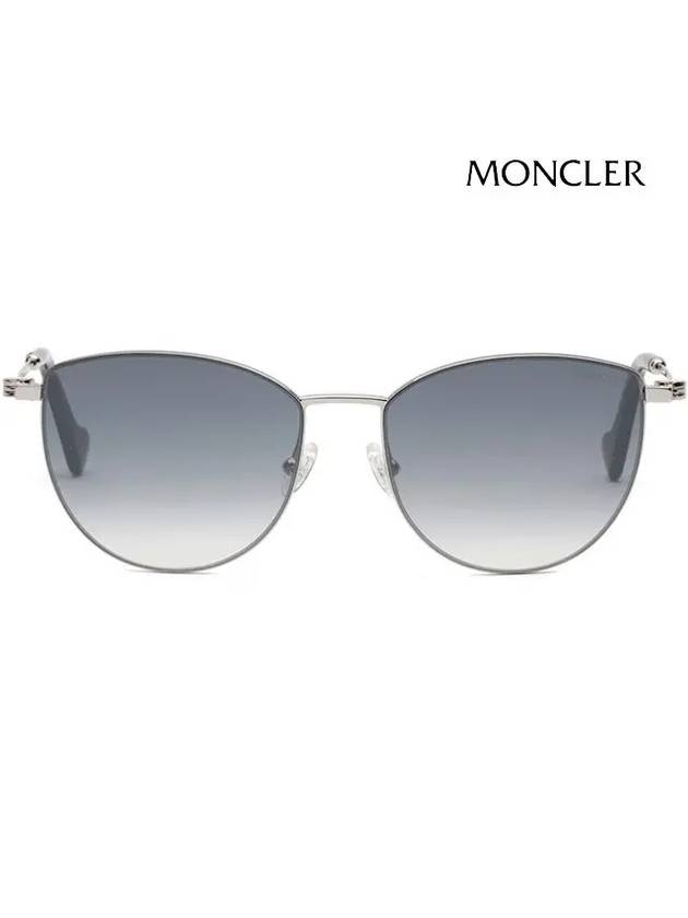 Sunglasses ML0085 16X Blue Silver - MONCLER - BALAAN 3