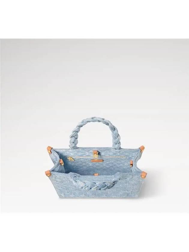 Let Go PM Monogram Tote Bag Sky Blue - LOUIS VUITTON - BALAAN 4