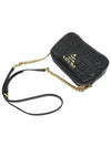 Nappa Goffre Cross Bag Black - PRADA - BALAAN 3