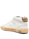 GOLDEN GOOSE Mid Star Classic High Top Sneakers Ivory GMF00122 F003221 15375 - GOLDEN GOOSE - BALAAN