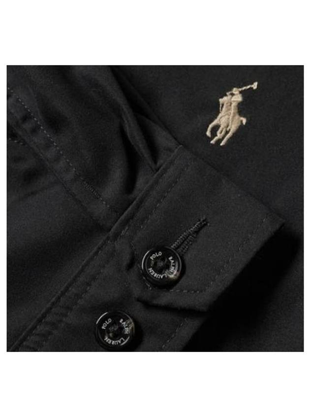 Polo Men's Windbreaker Jacket Black - POLO RALPH LAUREN - BALAAN 2