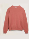 Logo Print Round Knit Top Light Mahogany - GOLDEN GOOSE - BALAAN 2