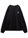 Embroidered Logo Oversized Sweatshirt Black - ADER ERROR - BALAAN 2