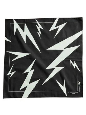 Printed Bandana C Black Lightning 24F1H036 PS436 BD012C - ENGINEERED GARMENTS - BALAAN 1