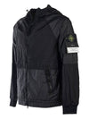 Nylon Metal Watro-TC Hooded Jacket Black - STONE ISLAND - BALAAN 3