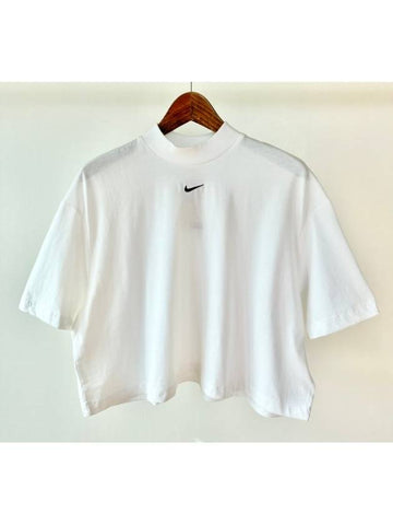 Oversized Tshirt DQ6196100 White WOMENS L XL Asian Fit - NIKE - BALAAN 1