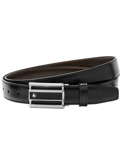 Reversible Leather Belt Brown Black - MONTBLANC - BALAAN 2