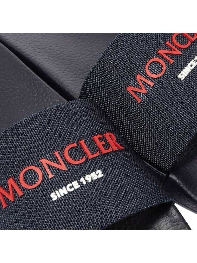 Basil BASILE slippers navy - MONCLER - BALAAN 7