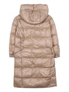 Women's Safe Water Resistant Long Parka Beige - MAX MARA - BALAAN 3