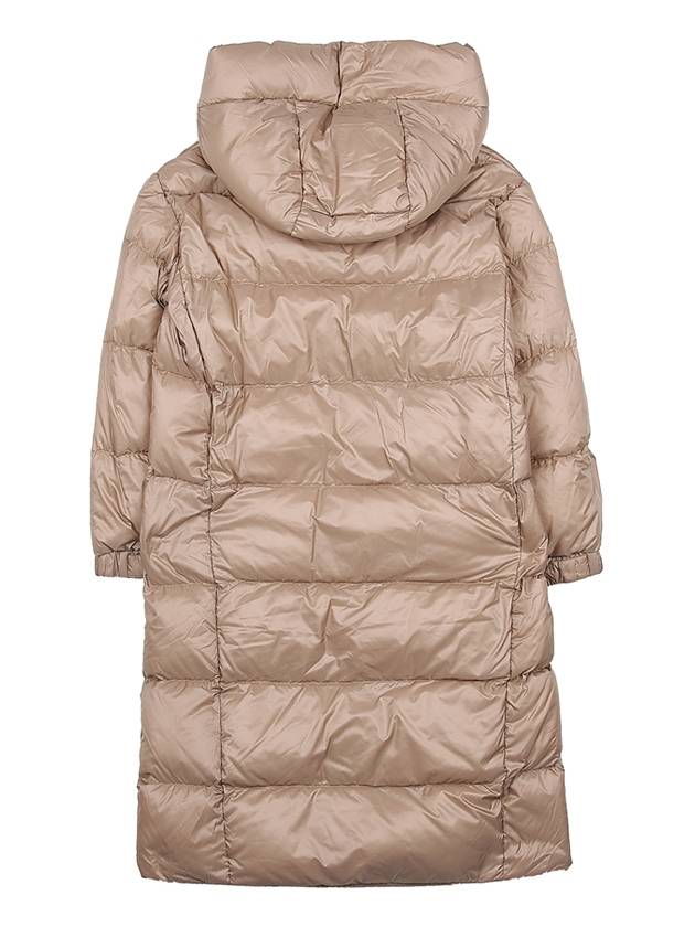 Women's Safe Water Resistant Long Parka Beige - MAX MARA - BALAAN 3