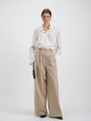 Side flap cotton wide pants - MAGJAY - BALAAN 3