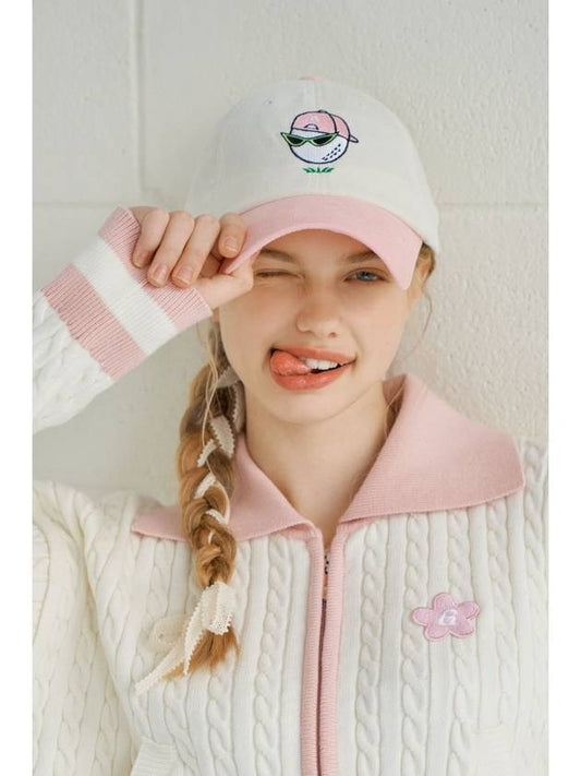 Swag Ball Corduroy Ball Cap Pink - GOXO - BALAAN 1