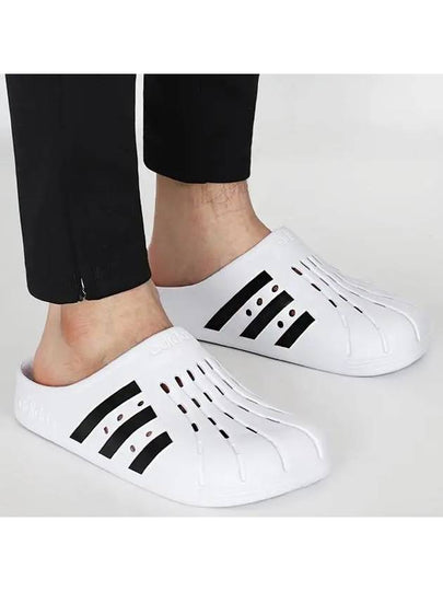 Adilette Clog Slippers White - ADIDAS - BALAAN 2