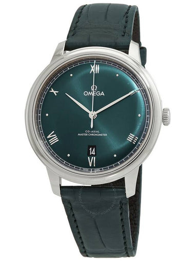 Omega De Ville Automatic Chronometer Green Dial Men's Watch 434.13.40.20.10.001 - OMEGA - BALAAN 1