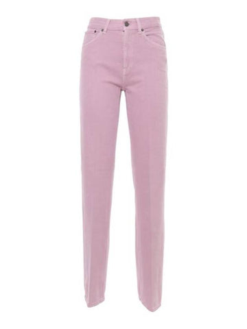 Denim Straight Pants DP586BF0018ZHC7 533 222032 PINK - DONDUP - BALAAN 1