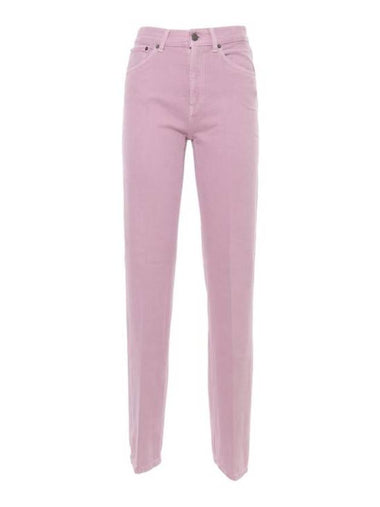 Denim Straight Pants DP586BF0018ZHC7 533 222032 PINK - DONDUP - BALAAN 1