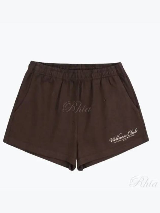 24 1800 Health Disco Shorts Chocolate Cream SH020S410HC - SPORTY & RICH - BALAAN 1