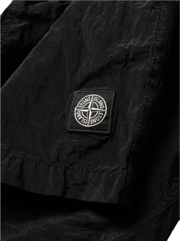 Swimming Nylon Trunk Shorts Black - STONE ISLAND - BALAAN 5