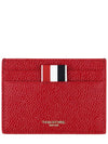 Men's RWB Tab Anchor Card Wallet Red - THOM BROWNE - BALAAN 2