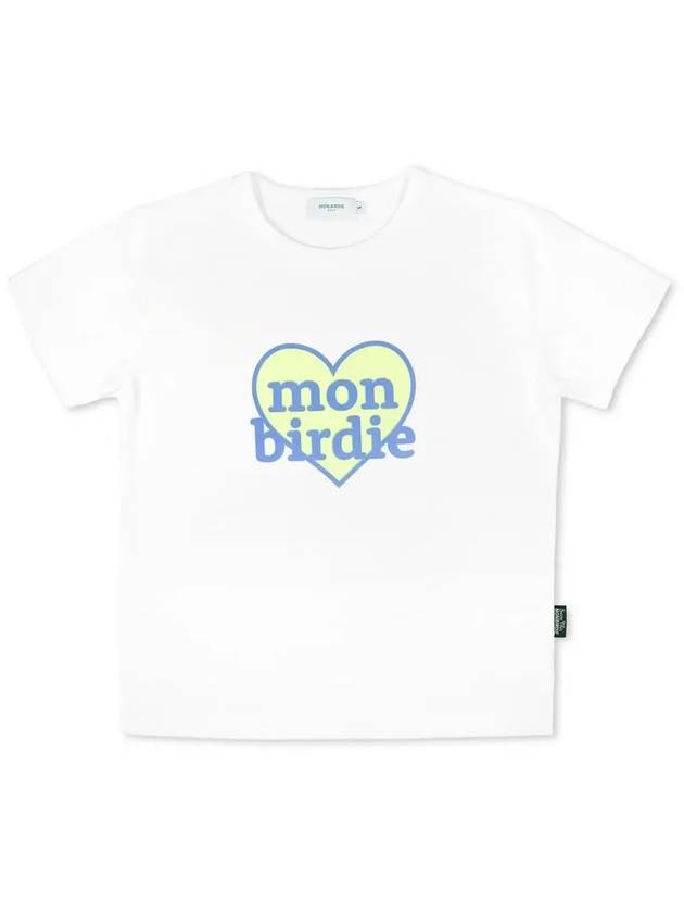 HEART MONBIRDIE Heart Mont Buddy Cool Air T-shirtYELLOW - MONBIRDIE GOLF - BALAAN 9