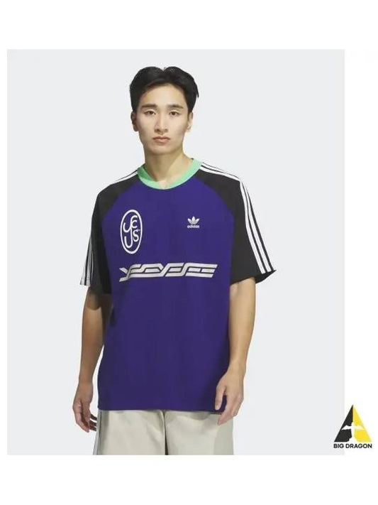 adidas x YESEYESEE Tee Navy JN5820 - ADIDAS - BALAAN 1