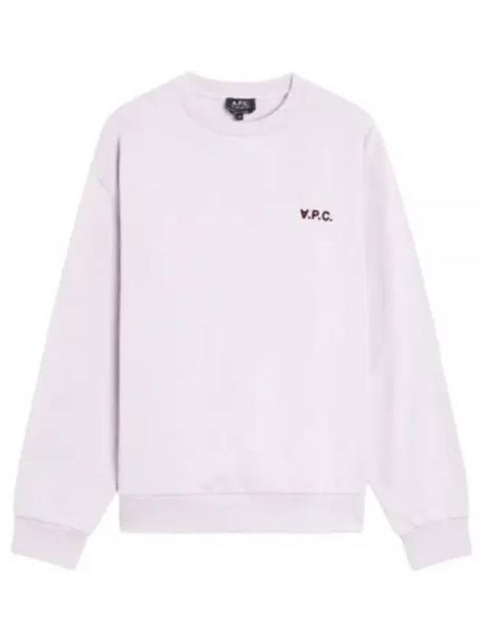 Evy Small Logo Crew Neck Sweatshirt White - A.P.C. - BALAAN 2