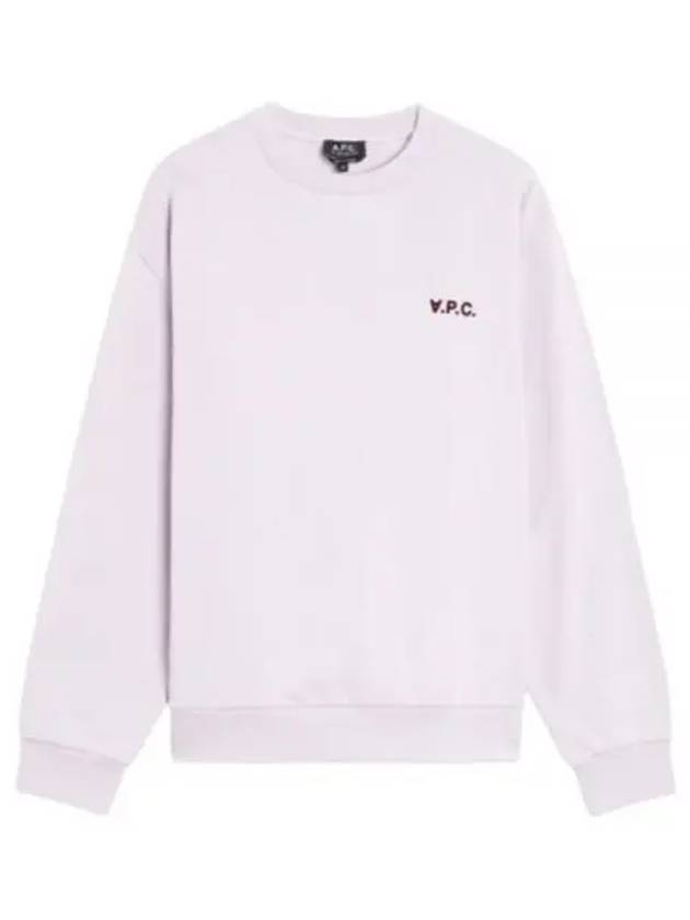 Evy Small Logo Crew Neck Sweatshirt White - A.P.C. - BALAAN 2