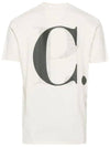 30/1 Jersey Graphic Short Sleeve T-Shirt White - CP COMPANY - BALAAN 2