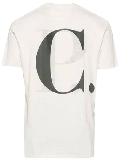 30/1 Jersey Graphic Short Sleeve T-Shirt White - CP COMPANY - BALAAN 2