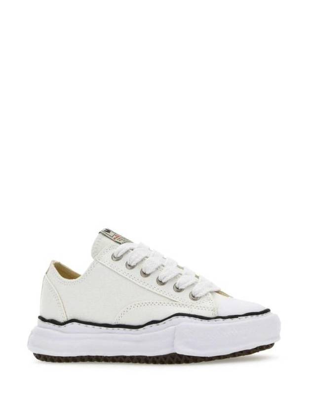 Peterson OG Sole Canvas Low Sneakers White - MAISON MIHARA YASUHIRO - BALAAN 3