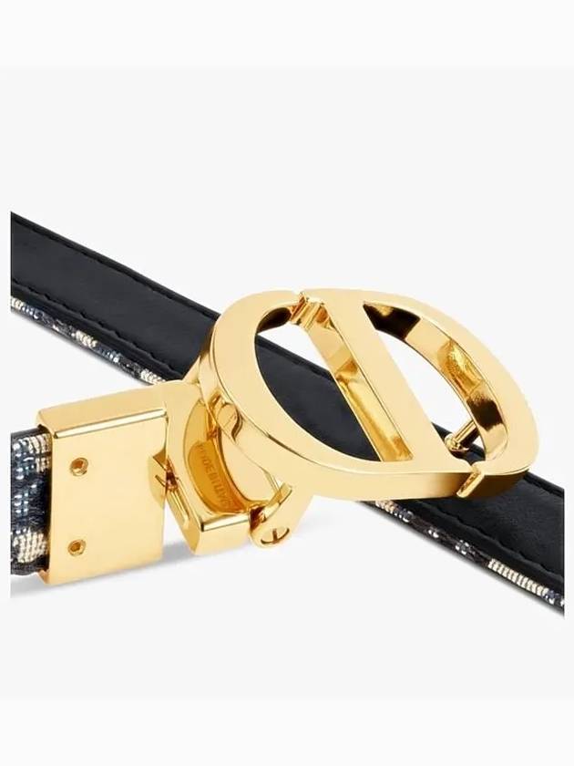 30 Montaine Reversible Leather Belt - DIOR - BALAAN 5