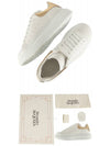 Oversized Low Top Sneakers White Gold - ALEXANDER MCQUEEN - BALAAN 9