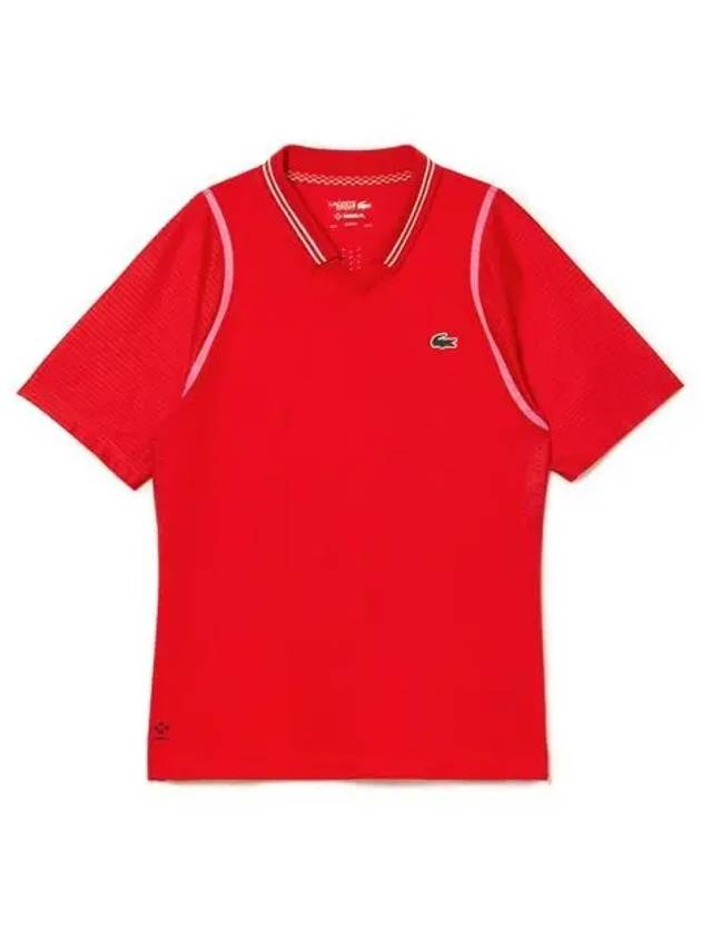 Daniel Medvedev Polo DH196153GS5H Short Sleeve T Shirt - LACOSTE - BALAAN 1