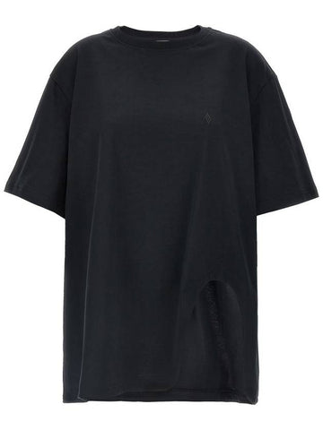 The Attico Slit T-Shirt - THE ATTICO - BALAAN 1