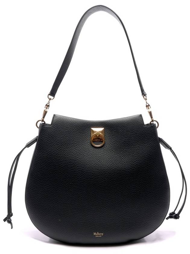 Iris Hobo Shoulder Bag Black - MULBERRY - BALAAN 4