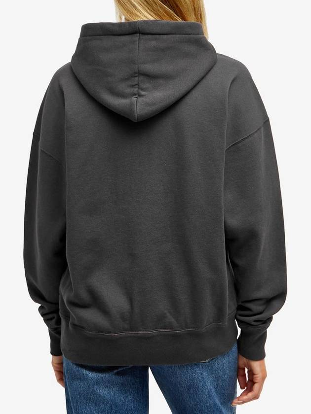 Mansel Big Logo Print Hoodie Fade Night - ISABEL MARANT - BALAAN 4