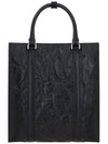 Antique Nappa Leather Mini Tote Bag Black - PRADA - BALAAN 7