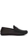 CD Signature Buckle Strap Loafers Brown - DIOR - BALAAN 2